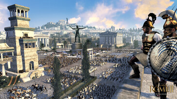 Une image représentant une ville dans Total War : Rome II - Emperor Edition.
