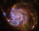 Image montrant une galaxie spirale.