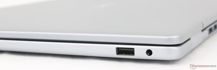 Droite : USB-A 3.2 Gen. 1, casque 3,5 mm