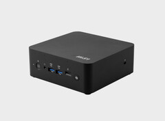 Le nouveau mini PC MSi Cubi NUC AI+ 2MG est équipé des processeurs Lunar Lake d'Intel. (Source de l'image : MSI)
