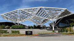 Le siège social de Nvidia Corp., situé à Santa Clara, en Californie