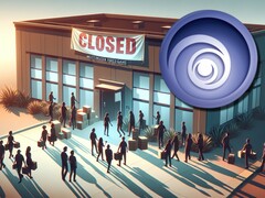 Ubisoft prévoit de licencier 185 employés et de fermer le studio de Leamington. (Source de l'image : DallE3)