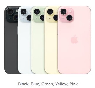 iPhone 15. (Source de l'image : Apple)