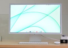 L'iMac 24 pouces semble plus moderne sans son menton considérable (Source : Bilibili)