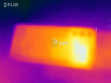 Dos de la carte thermique