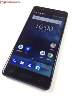 En test : le Nokia 5. Modèle de test fourni par cyberport.