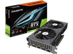 Un détaillant en Arabie Saoudite se vante d'avoir déjà en stock des cartes personnalisées RTX 3060 Ti. (Source de l'image : Videocardz)