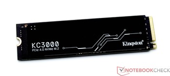 2 TB SSD de Kingston - uniquement pour les tests de jeu (ne fait pas partie du système de test)