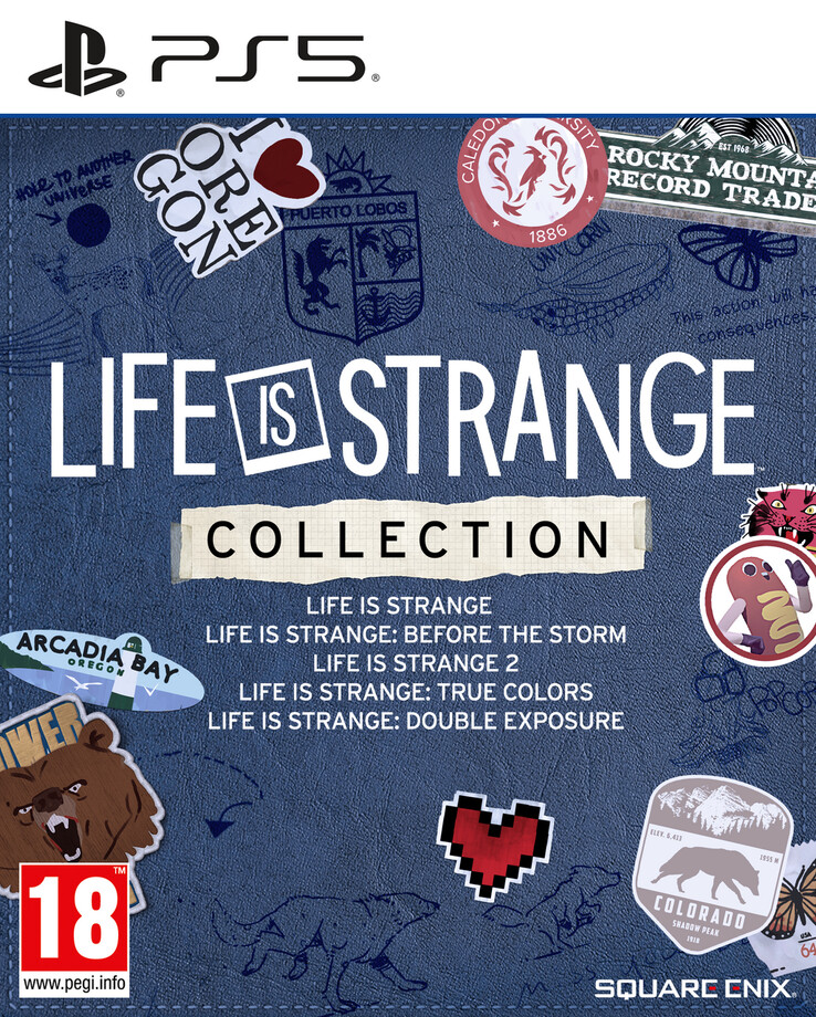 Image de la boîte de la collection Life is Strange sur PS5. (Source de l'image : Square Enix) 