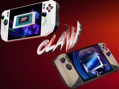 Le MSI Claw A8 équipé de Ryzen Z2 Extreme n'est pas encore disponible en dehors de la Chine. En photo : les deux consoles de jeu. (Source de l'image : MSI - édité)