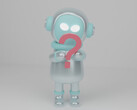 Un robot humanoïde générique et un panneau d'interrogation. (Source de l'image : Valeria Nikitina - Unsplash)