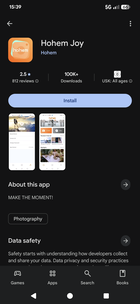 L'application Hohem Joy