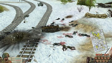 Sur la photo : Une capture d'écran de Soldiers : Heroes of World War II.