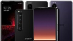 L'image floue montre que le Sony Xperia 1 III est identique au rendu du concept. (Image source : AndroidNext/@OnLeaks - édité)