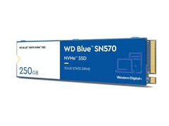 Western Digital a officiellement lancé les disques SSD WD Blue SN570 (Image : Western Digital)