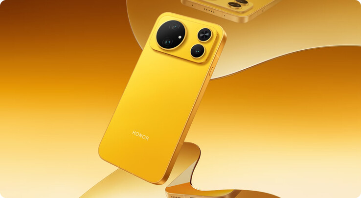 Honor Magic9 Super Edition en jaune popcorn