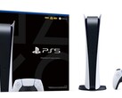 La PS5 normale et l'édition numérique (illustrée ici) peuvent toutes deux utiliser le système d'entrée/sortie amélioré. (Source de l'image : Sony)