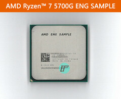 Echantillon d'ingénierie AMD Ryzen 7 5700G. (Source de l'image : hugohk sur eBay).