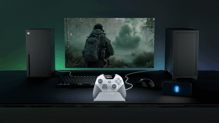Aeon Pro connecté à un PC et à une Xbox.
