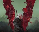 Image artistique de Geralt dans The Witcher 3 et des personnages secondaires. (Source de l'image : CD Projekt Red)