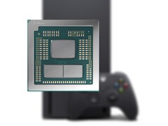 La Xbox Series X est équipée d&#039;un APU AMD avec un CPU Zen 2 à 8 cœurs et d&#039;un iGPU RDNA 2 à 52 UC (APU AMD Dragon Range illustré ici). (Source de l&#039;image : AMD, Xbox, édité)