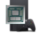La Xbox Series X est équipée d'un APU AMD avec un CPU Zen 2 à 8 cœurs et d'un iGPU RDNA 2 à 52 UC (APU AMD Dragon Range illustré ici). (Source de l'image : AMD, Xbox, édité)