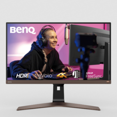 Le BenQ EW2880U est doté d'une dalle 4K et d'une dalle de 28 pouces avec certification HDR10. (Image source : BenQ)