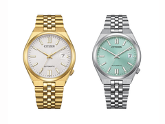 Les nouveaux modèles Citizen Tsuyosa NK0022-50A (à gauche) et NK0030-51X (à droite)