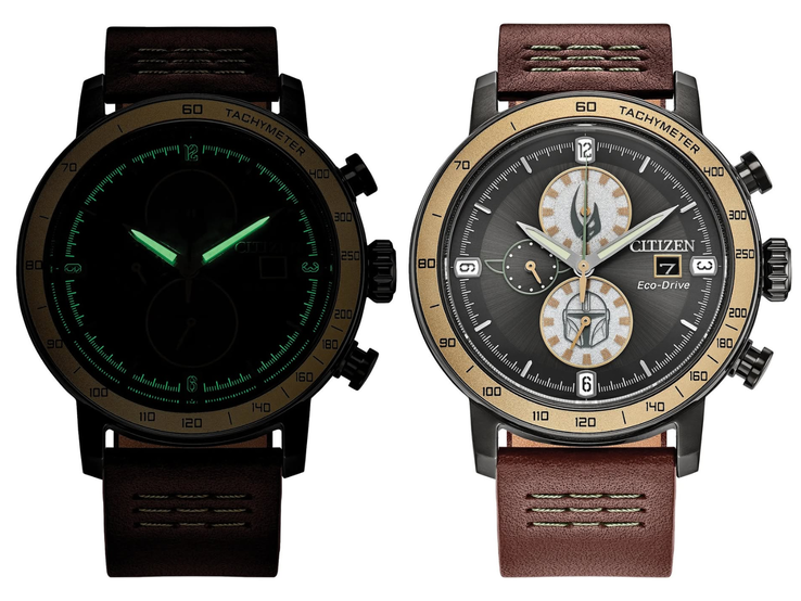 La montre Citizen Star Wars Mandalorian CA0857-09W