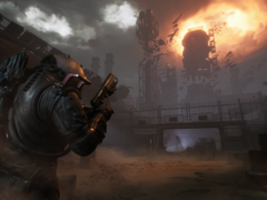 Une capture d'écran de Cronos : The New Dawn (source d'image : Epic Games Store)