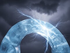 Une image décorative représentant de la glace pliée produisant de l&#039;électricité (Source de l&#039;image : image générée par l&#039;IA)
