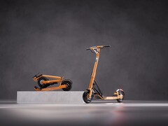 Le scooter électrique Lavoie série 1 a été présenté au début de l&#039;année. (Source de l&#039;image : Lavoie)