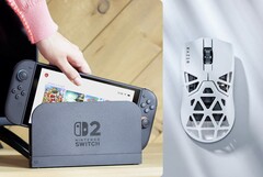 La Nintendo Switch 2 sera officiellement compatible avec les souris de jeu. (Source de l&#039;image : Nintendo / Razer)