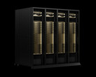 Serveurs IA Nvidia B300. Des systèmes similaires auraient été introduits clandestinement en Chine.