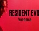 Visuel promotionnel officiel et identité visuelle du titre pour le remake de Resident Evil : Veronica de Capcom.