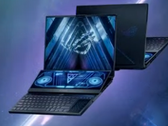 Le Zephyrus Duo 16 dispose d'un second écran tactile 4K. (Image Source : Asus)