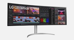 Le LG 49WQ95C affiche une résolution de 5 120 x 1 440 pixels et 144 Hz. (Image source : LG)