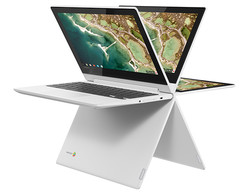 En test : le Lenovo Chromebook C330. Modèle de test aimablement fourni par Lenovo.