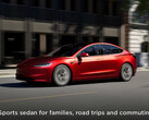 2024 La Model 3 Highland est apparue brièvement sur le site web (image : Tesla)