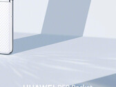 Le P50 Pocket semble avoir un panneau arrière texturé. (Image source : Huawei)