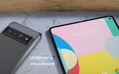 Le Pixel Fold devrait arriver dans le courant de l'année. (Image source : LetsGoDigital & Waqar Khan)