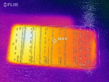 Imagerie thermique, frontale