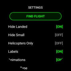 Fonctionnalité de recherche de vols dans l'application Flight Scanner