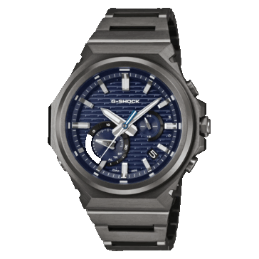 La montre G-Shock GST-B1000BD-2A est dotée d'un cadran bleu