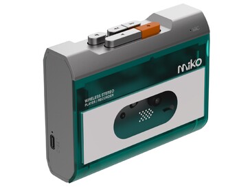 Port d'alimentation USB-C sur l'un des côtés.