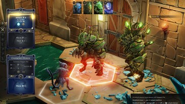 Une image montrant une bataille à Gloomhaven.