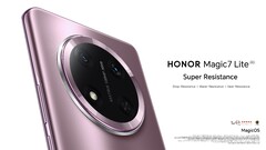 Le Honor Magic7 Lite est équipé d'un chipset Snapdragon 6 Gen 1 (Image source : Honor)