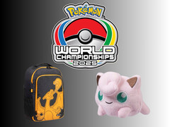 Les produits dérivés des Championnats du monde Pokémon sont présentés (Source de l&#039;image : The Pokémon Company avec modifications)