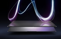 L'ordinateur portable mystérieux d'ASUS est doté d'un pavé tactile décentré, digne d'un ordinateur portable de grande taille. (Source de l'image : ASUS)