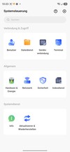 Interface de l'application
